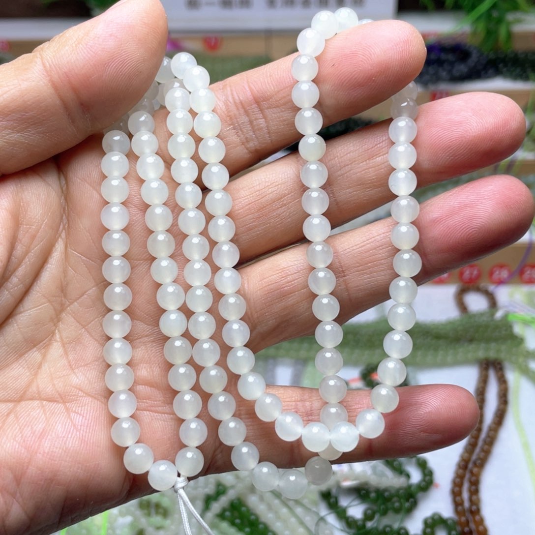 和田玉颈饰未镶嵌H****/6mm