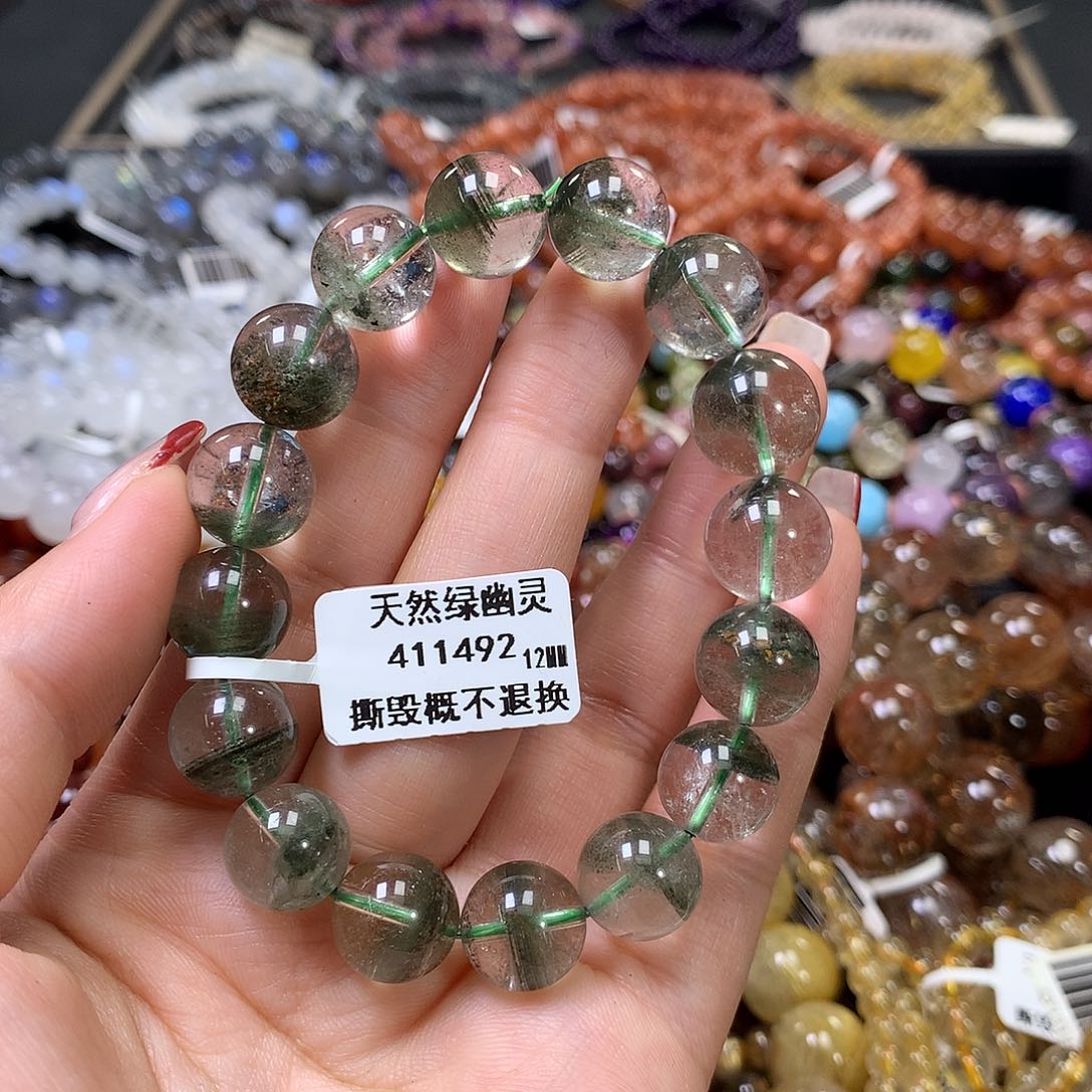 水晶手链未镶嵌，