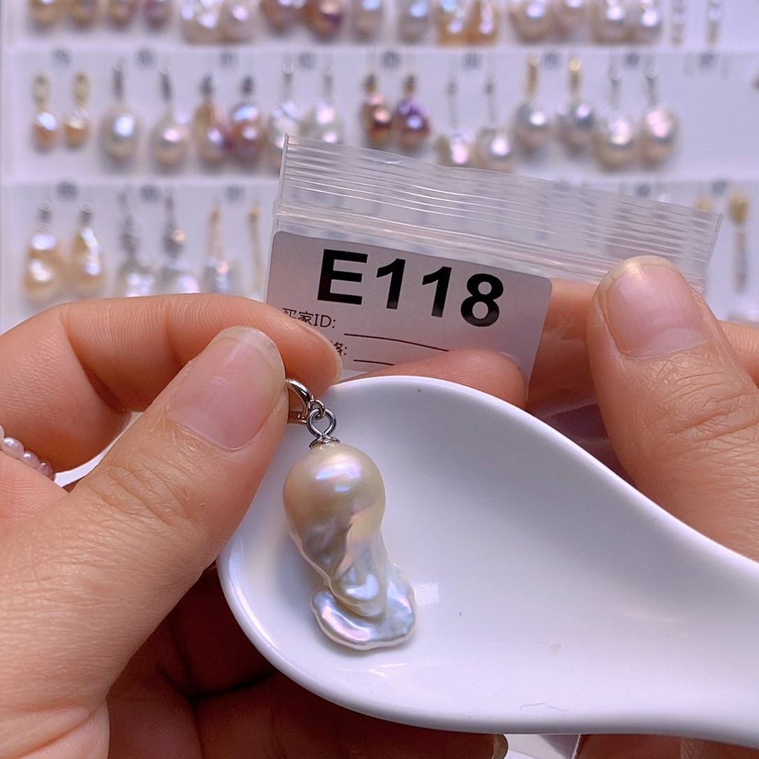 淡水珍珠颈饰银S925镶嵌