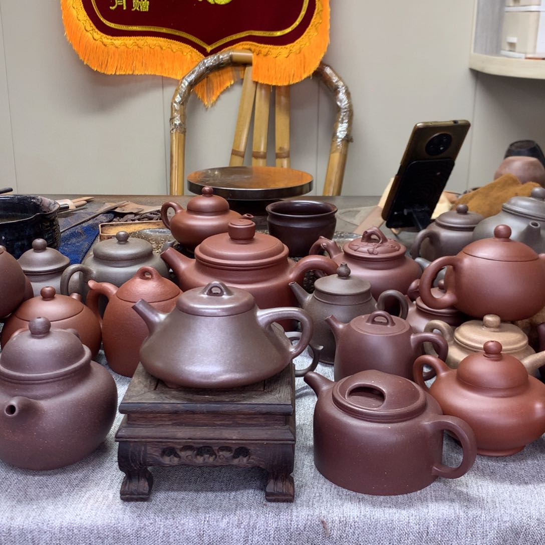紫泥茶壶M****m半手工制作