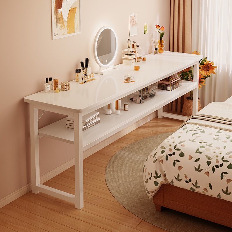 福思源电脑桌子简易出租房卧室女生书桌长方形家用客厅工作办公桌