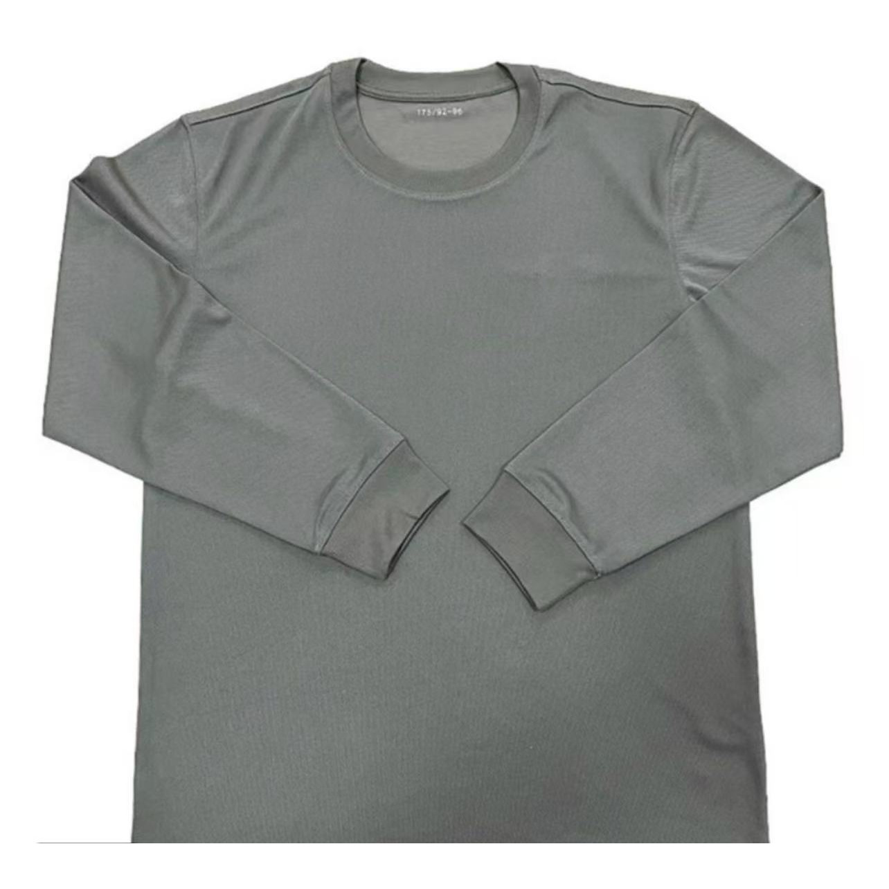 百搭耐穿长袖圆领衫圆领T恤