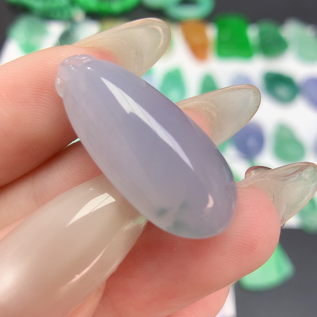 翡翠未镶嵌颈饰乐***0福瓜