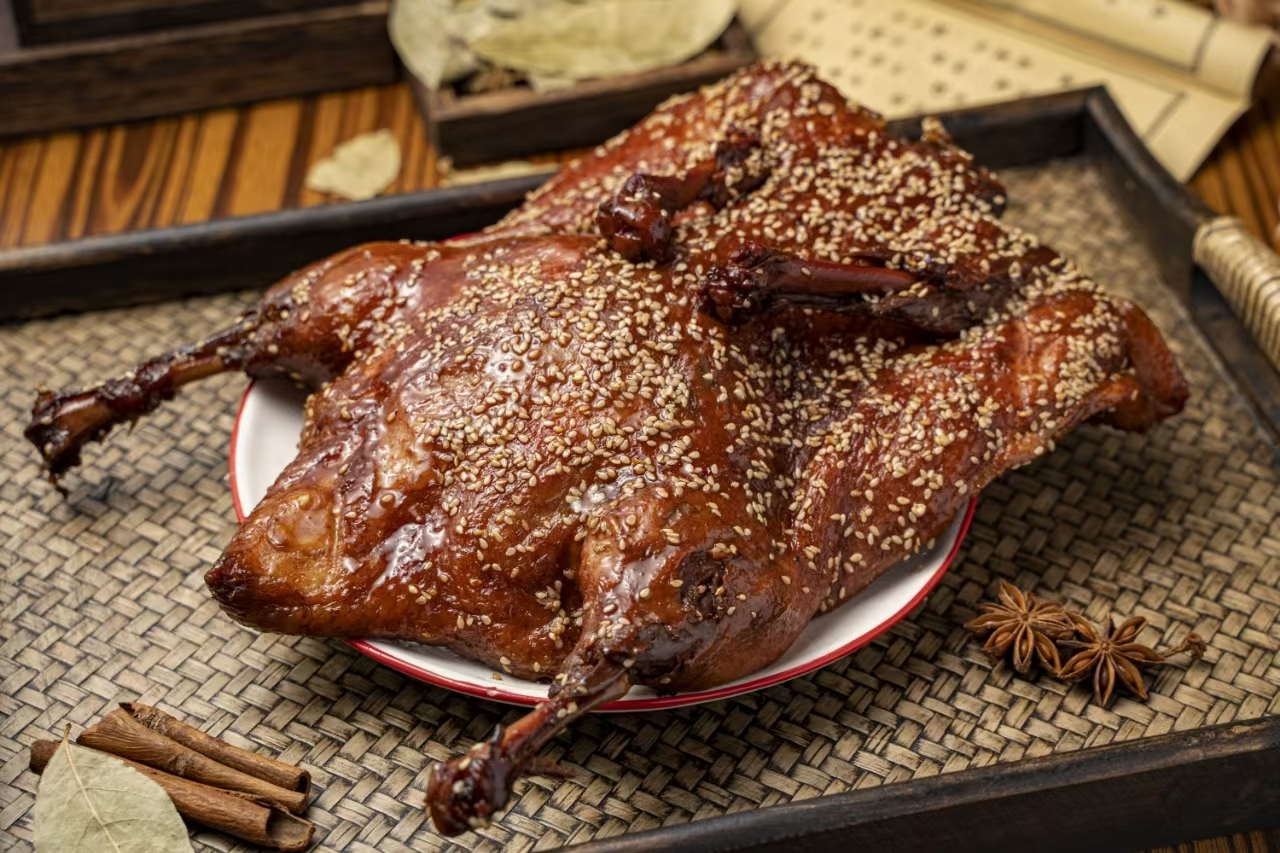 南京金虹酱板鸭礼袋包装草莓酱草莓酱板鸭