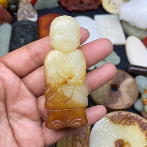 蛇纹石玉颈饰未镶嵌26