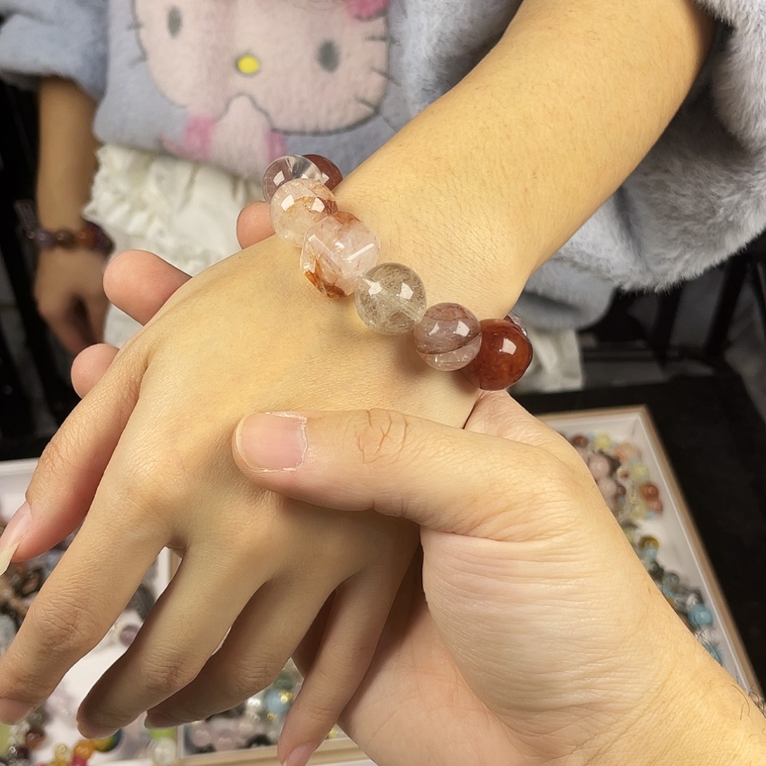 银S925镶嵌水晶手链