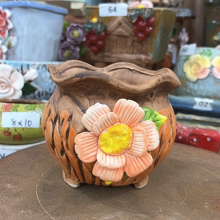 红陶粗陶多肉花盆