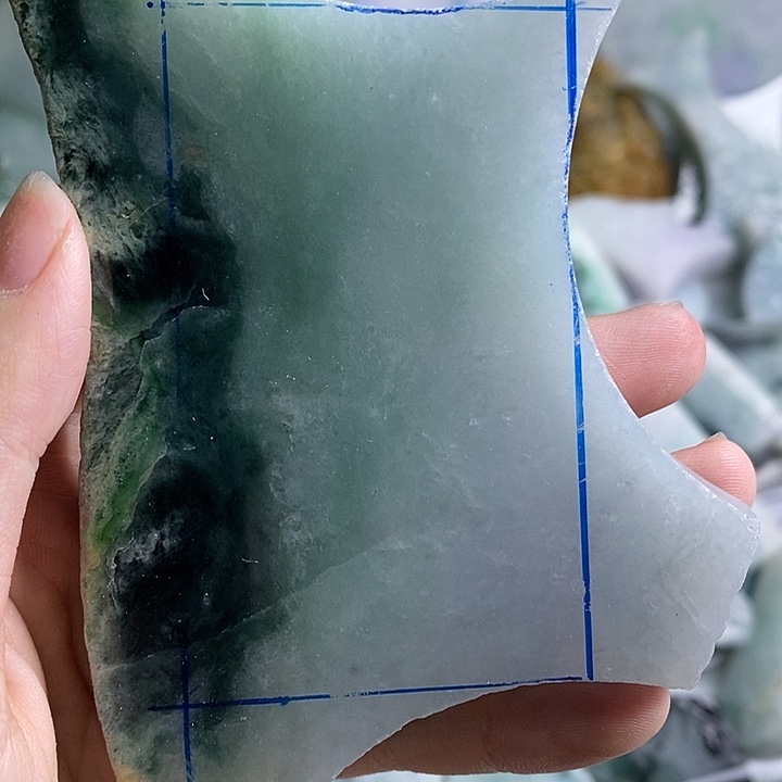 霹***版翡翠裸石纯天然翡翠