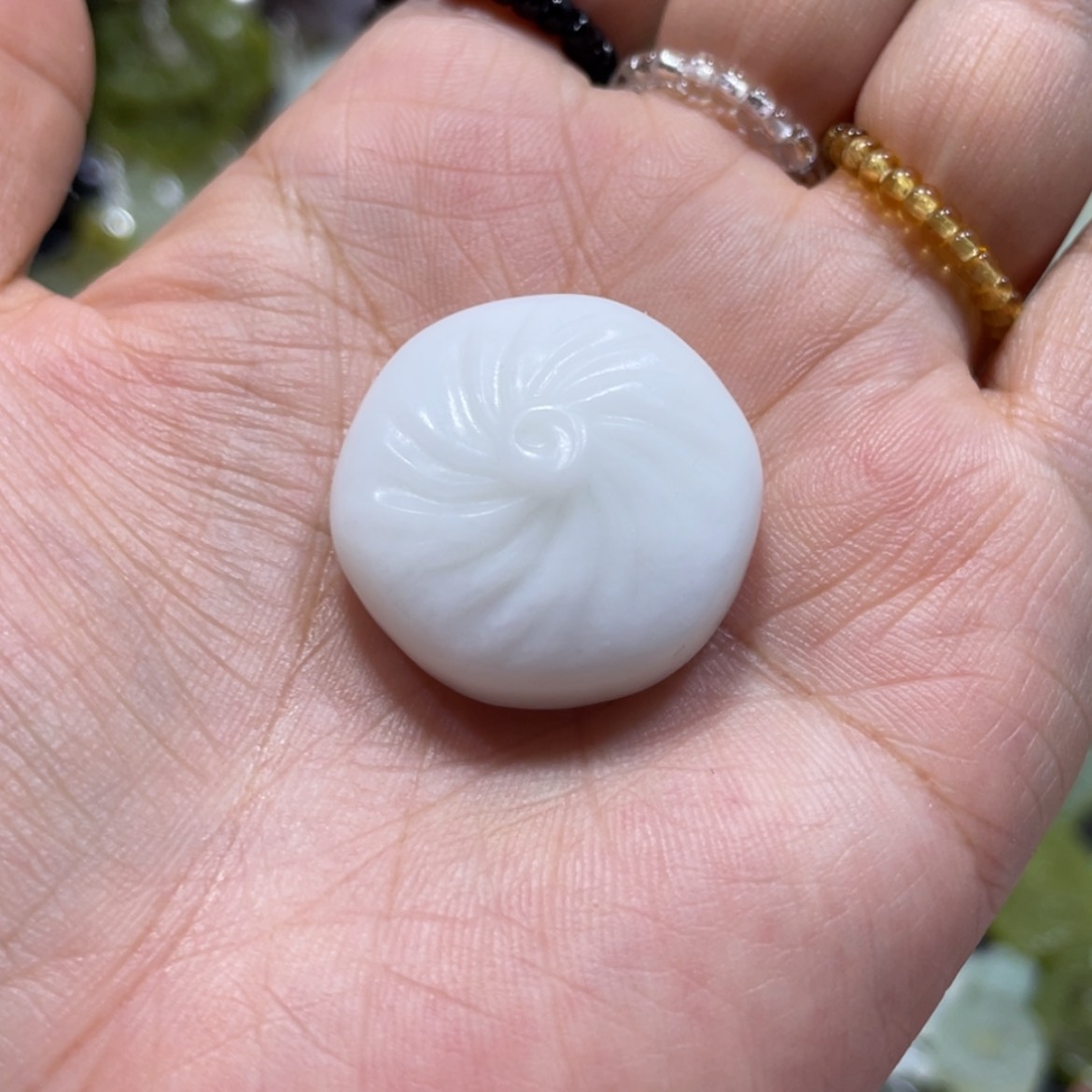 【闪购商品】岫玉颈饰未镶嵌70吊坠