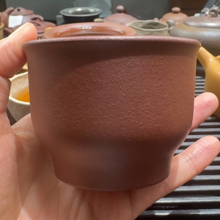 紫砂茶壶石红无添加110