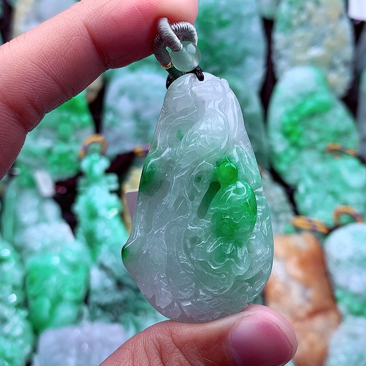 翡翠吊坠(不含链)未镶嵌