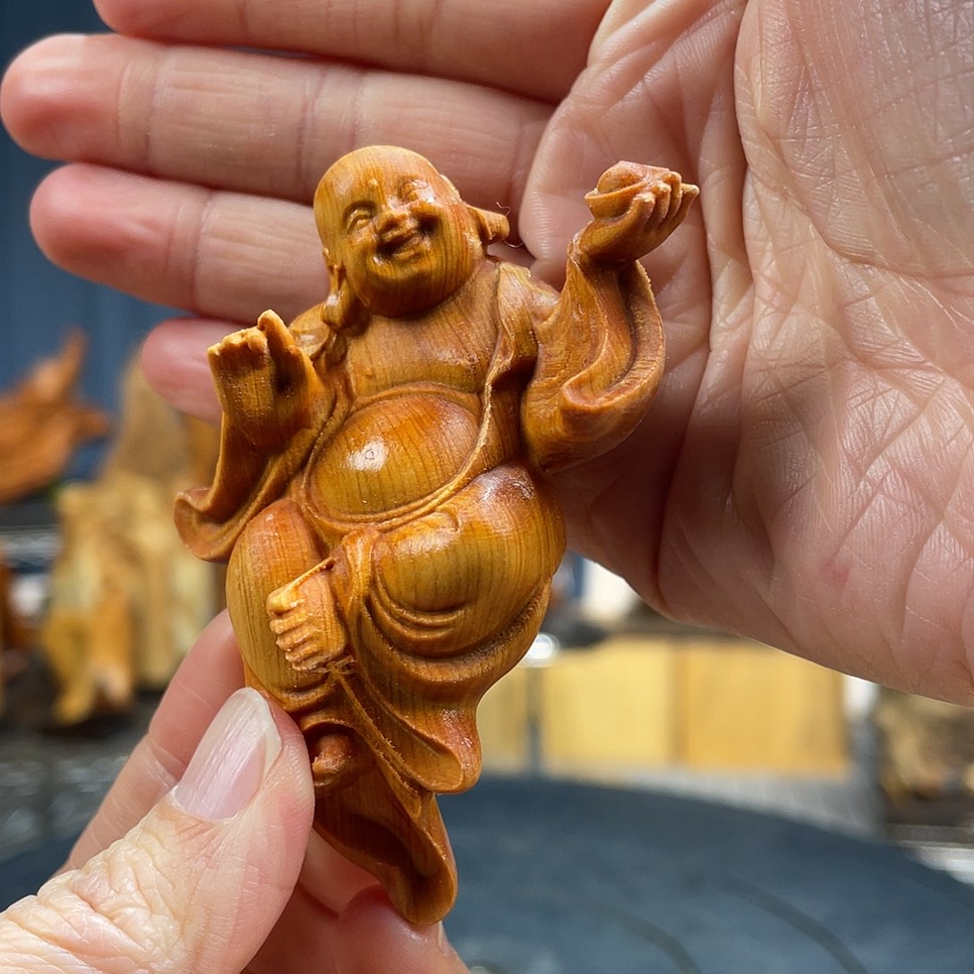 柏木（崖柏）手把件