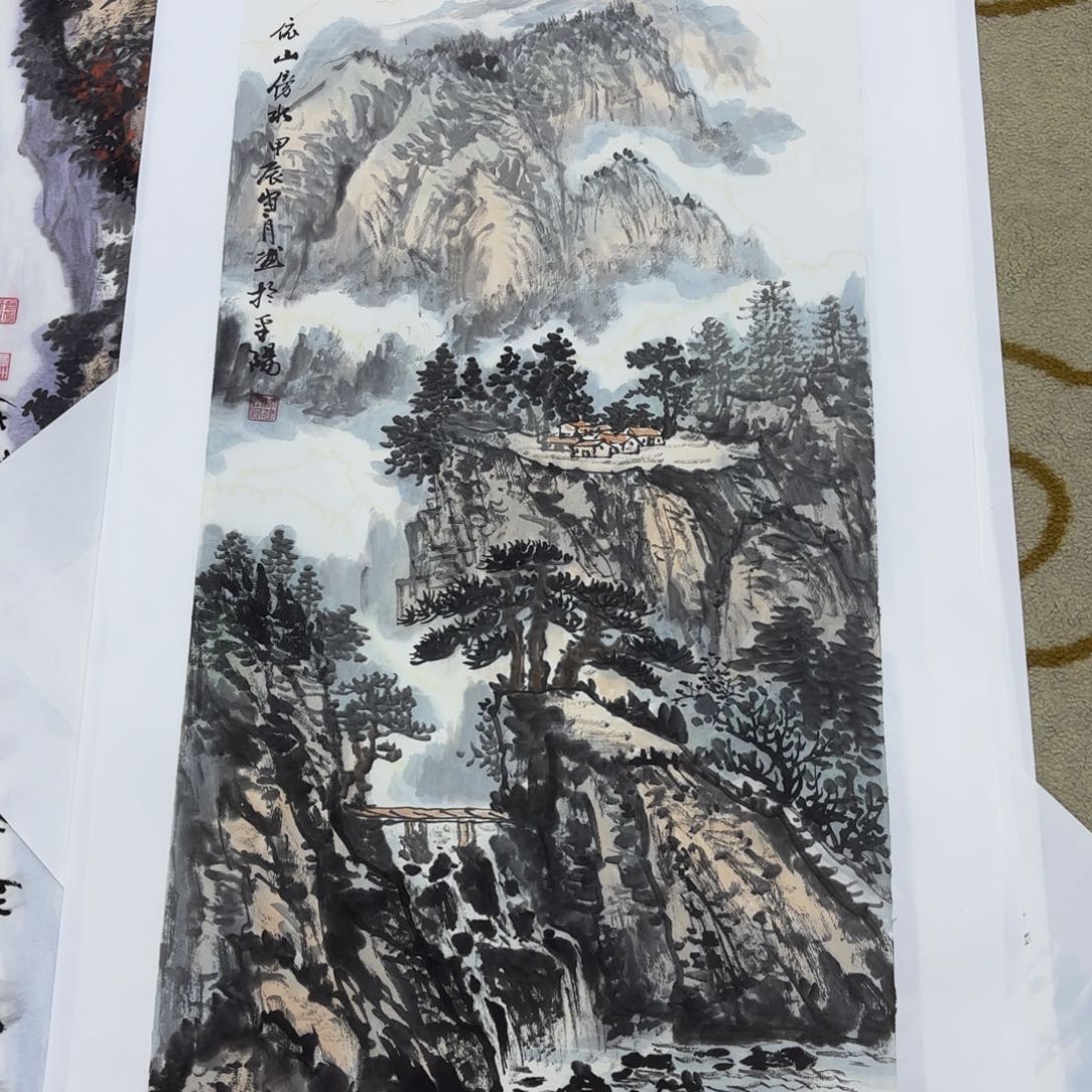国画周建玉李欣主播