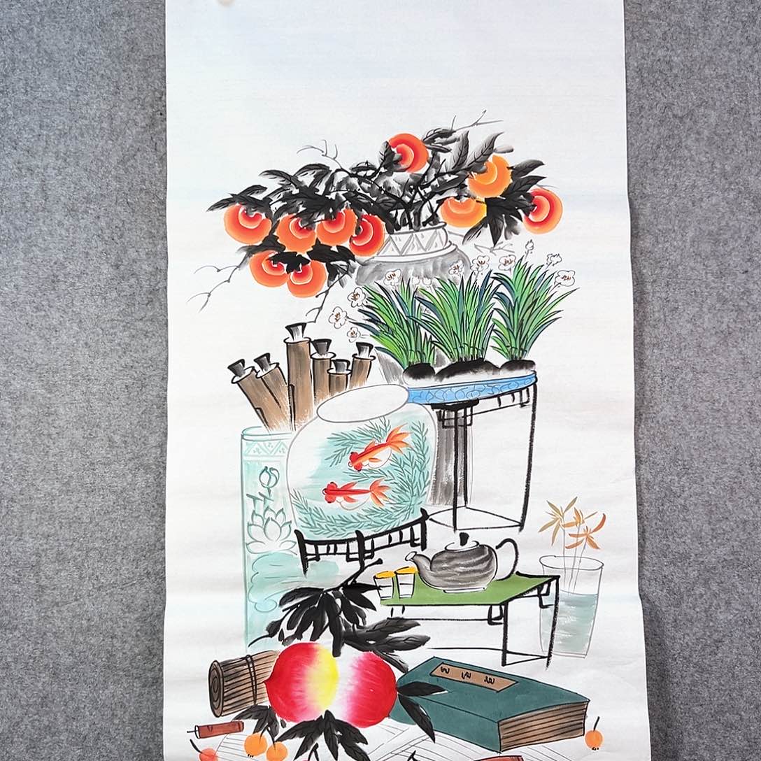 国画211 花鸟等各种花卉品种的