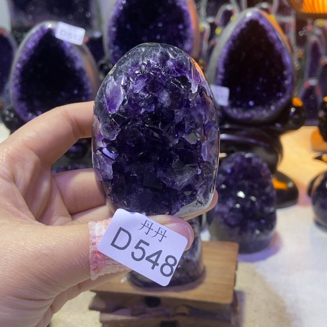 摆件未镶嵌紫晶摆件