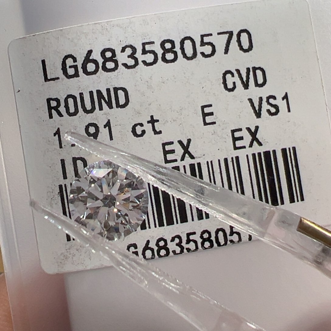 实验室培育钻石裸石未镶嵌敏*