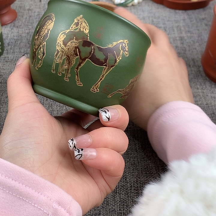 紫砂茶杯高端主人杯