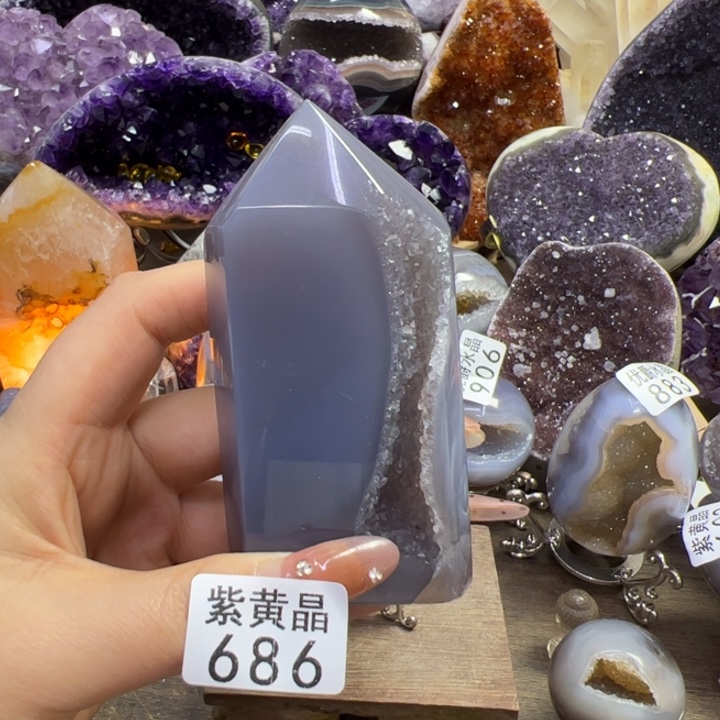 未镶嵌大型摆件（非配饰）紫晶686