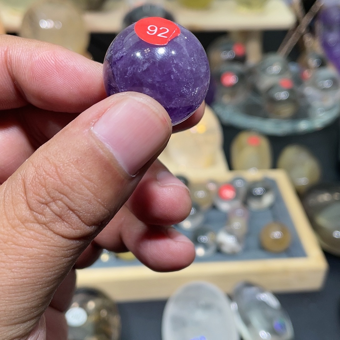 未镶嵌水晶珠宝半成品