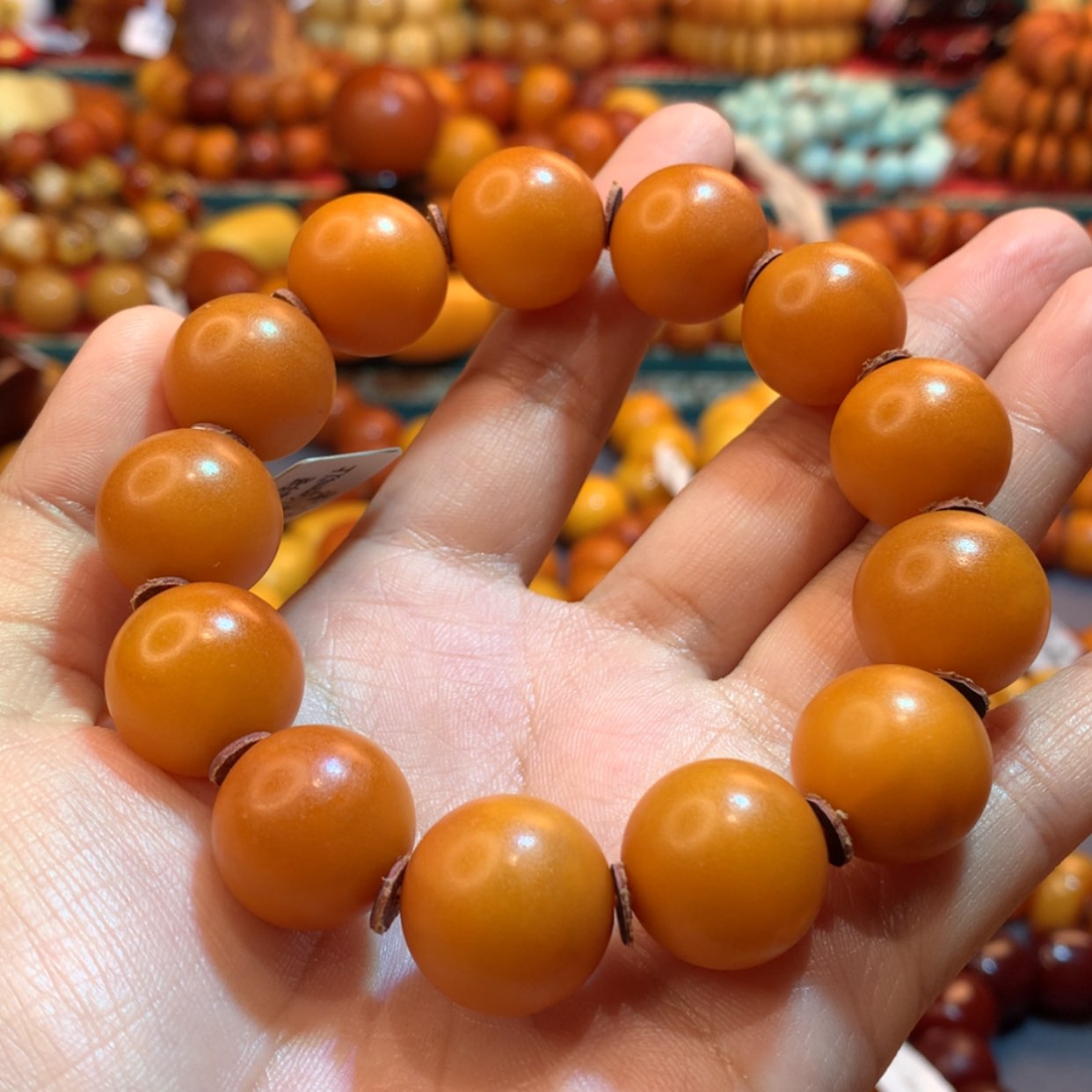 【闪购商品】蜜蜡手串未镶嵌蜜蜡手串