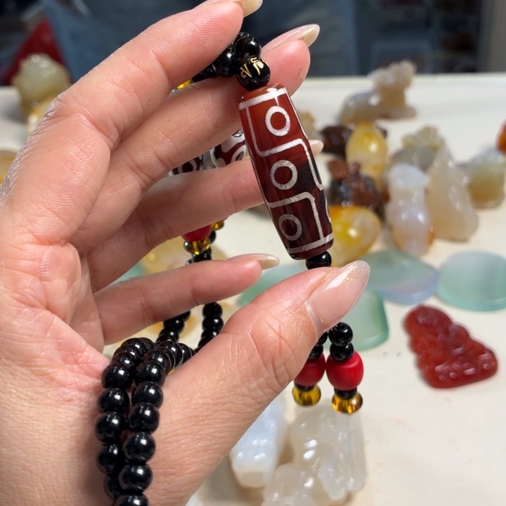 玛瑙/玉髓未镶嵌吊坠(不含链)