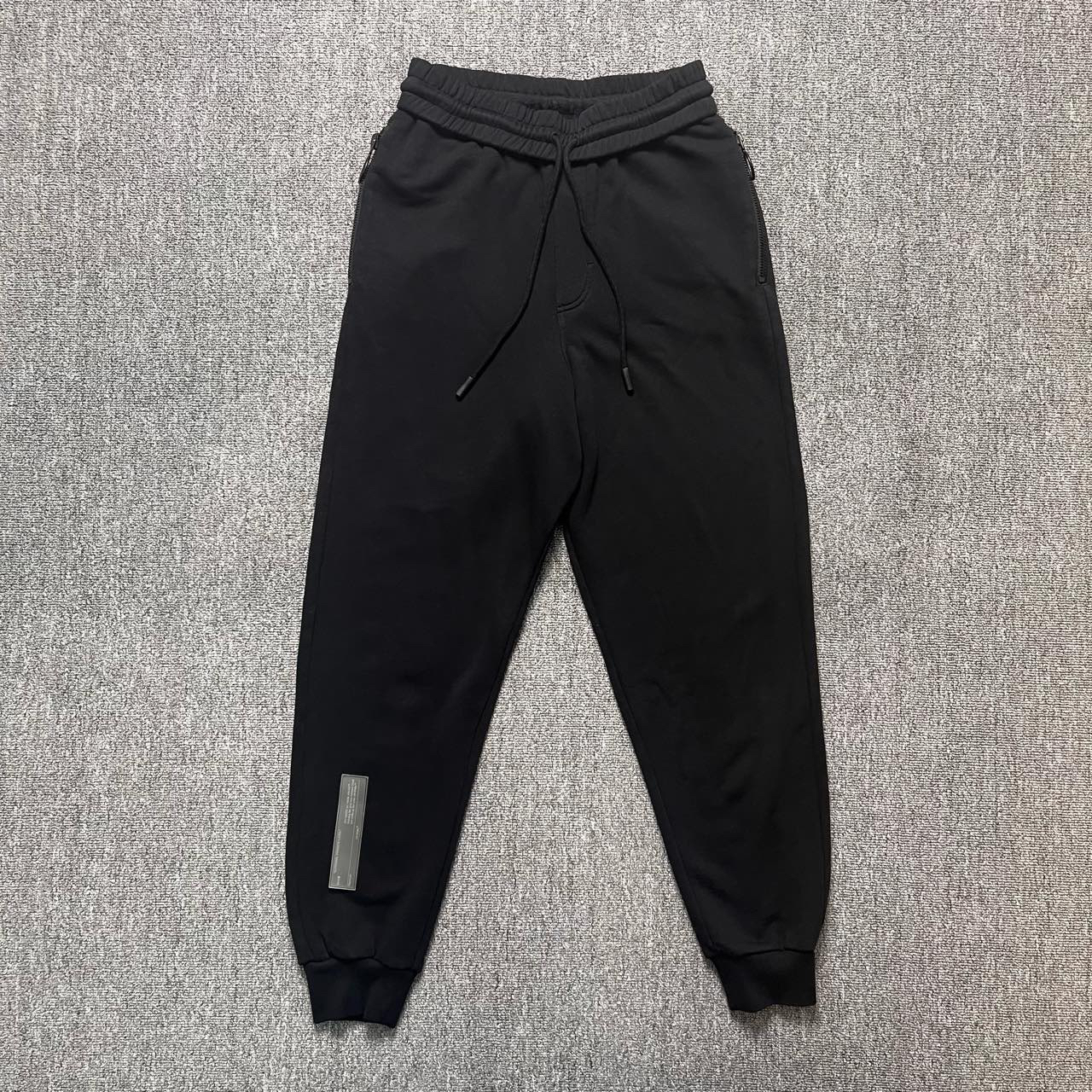 99新 OFF-WHITE OW 黄条警戒线运动卫裤/XS码/存放/10865