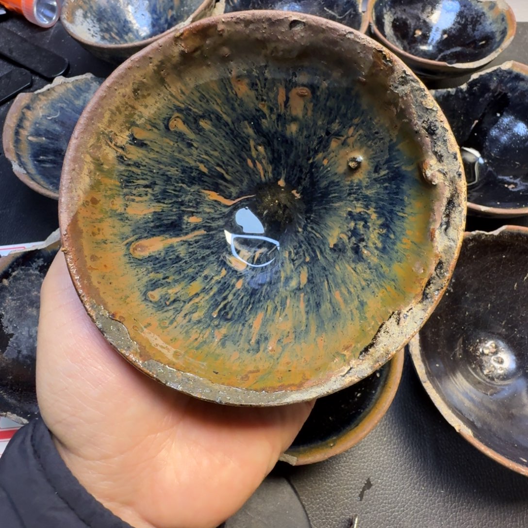 w***o摆件古时茶器建窑建盏00000