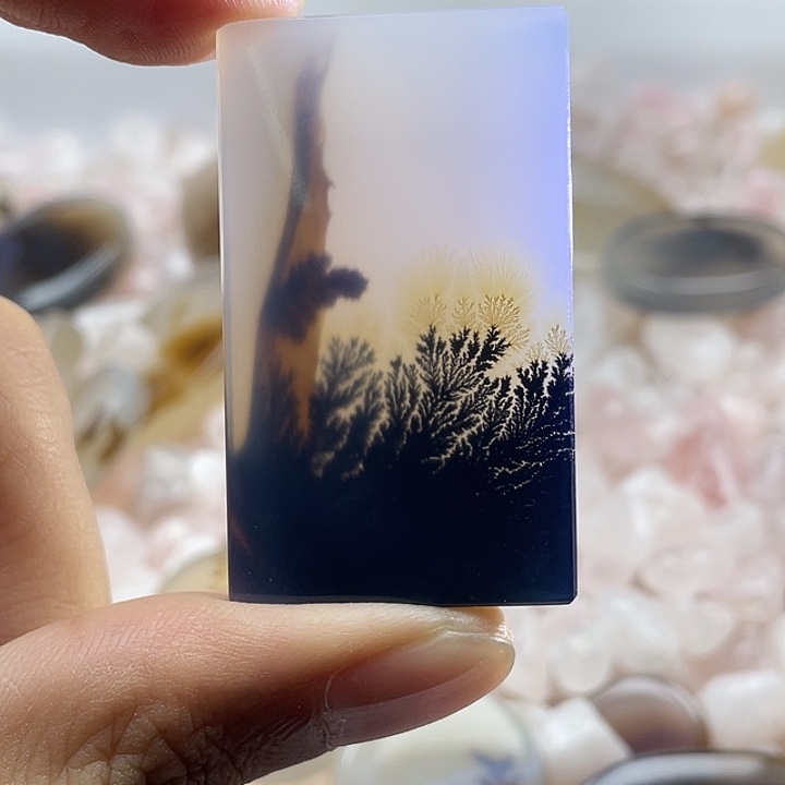 天***事玛瑙/玉髓未镶嵌颈饰