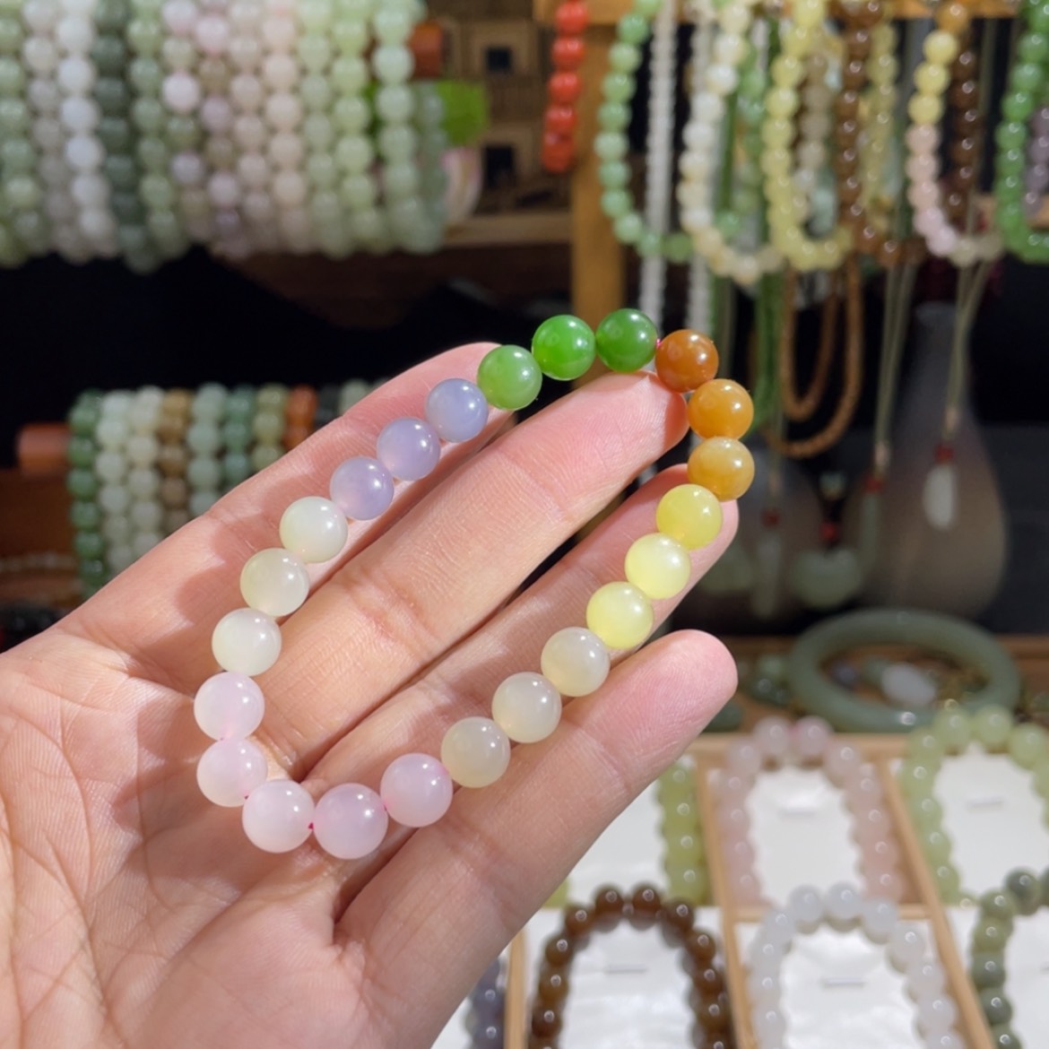 【闪购商品】和田玉手串未镶嵌