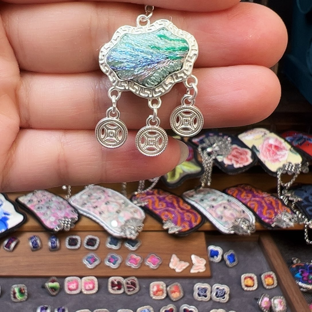 织绣手工刺绣工艺品