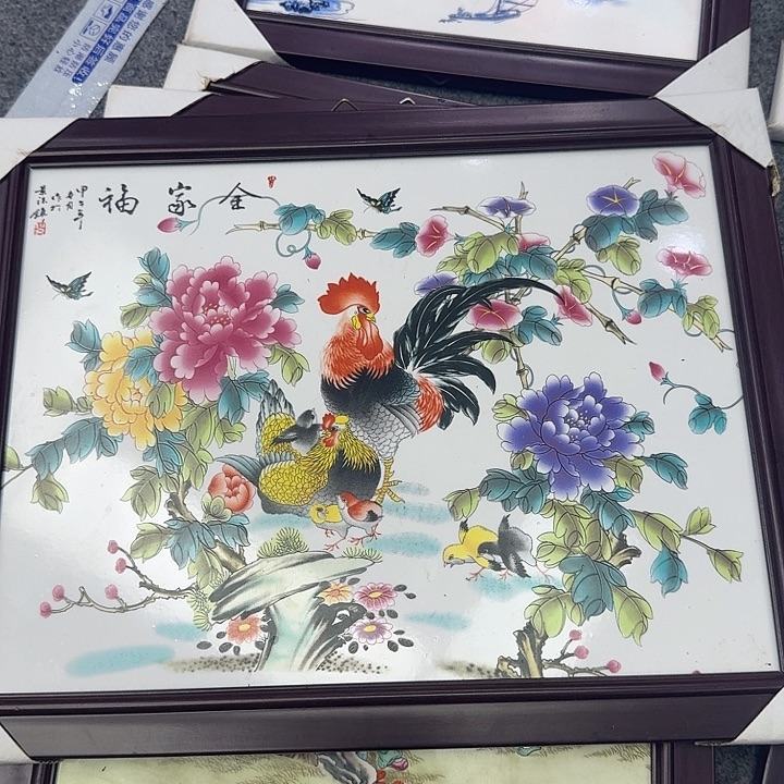 摆件瓷板画瓷板画