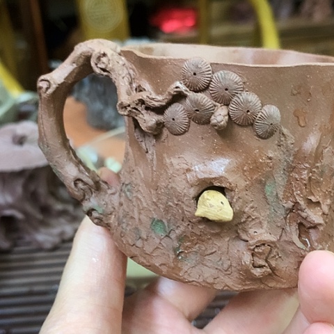 茶壶紫砂懵**懂全手工制作