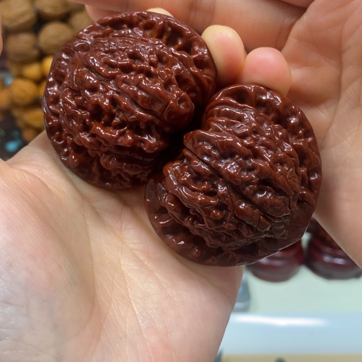 文玩核桃吊坠官帽51