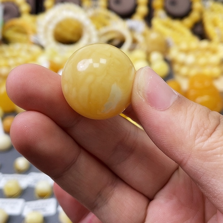琥珀珠宝奇石未镶嵌24➕瑕疵