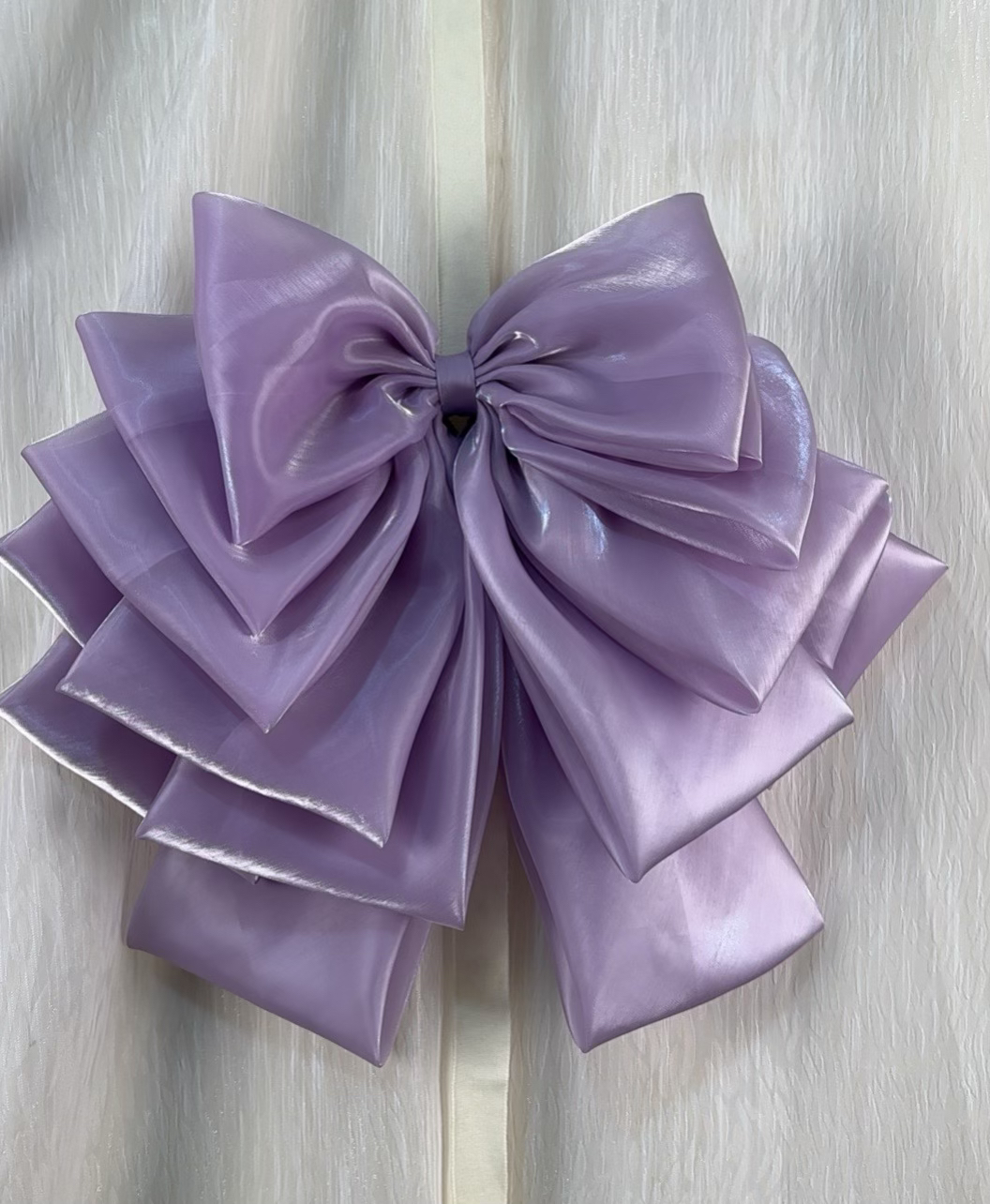 弹簧夹发饰的链接