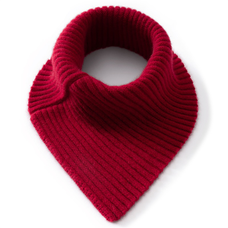 山羊绒单色围巾成人不起球保暖百搭韩版女秋冬季加厚极简风SL8060