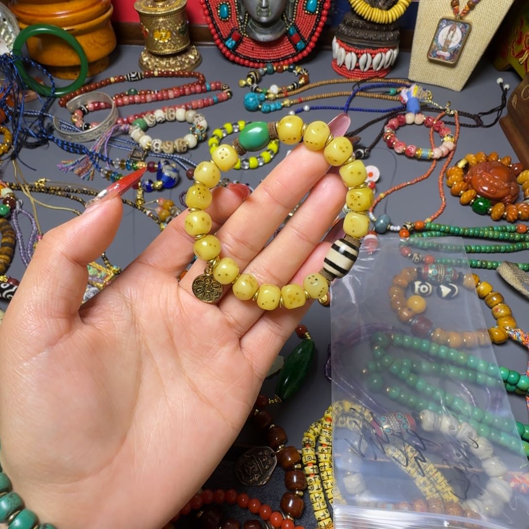 琉璃手工艺品玲*發吊坠吊坠新泽西州吊坠