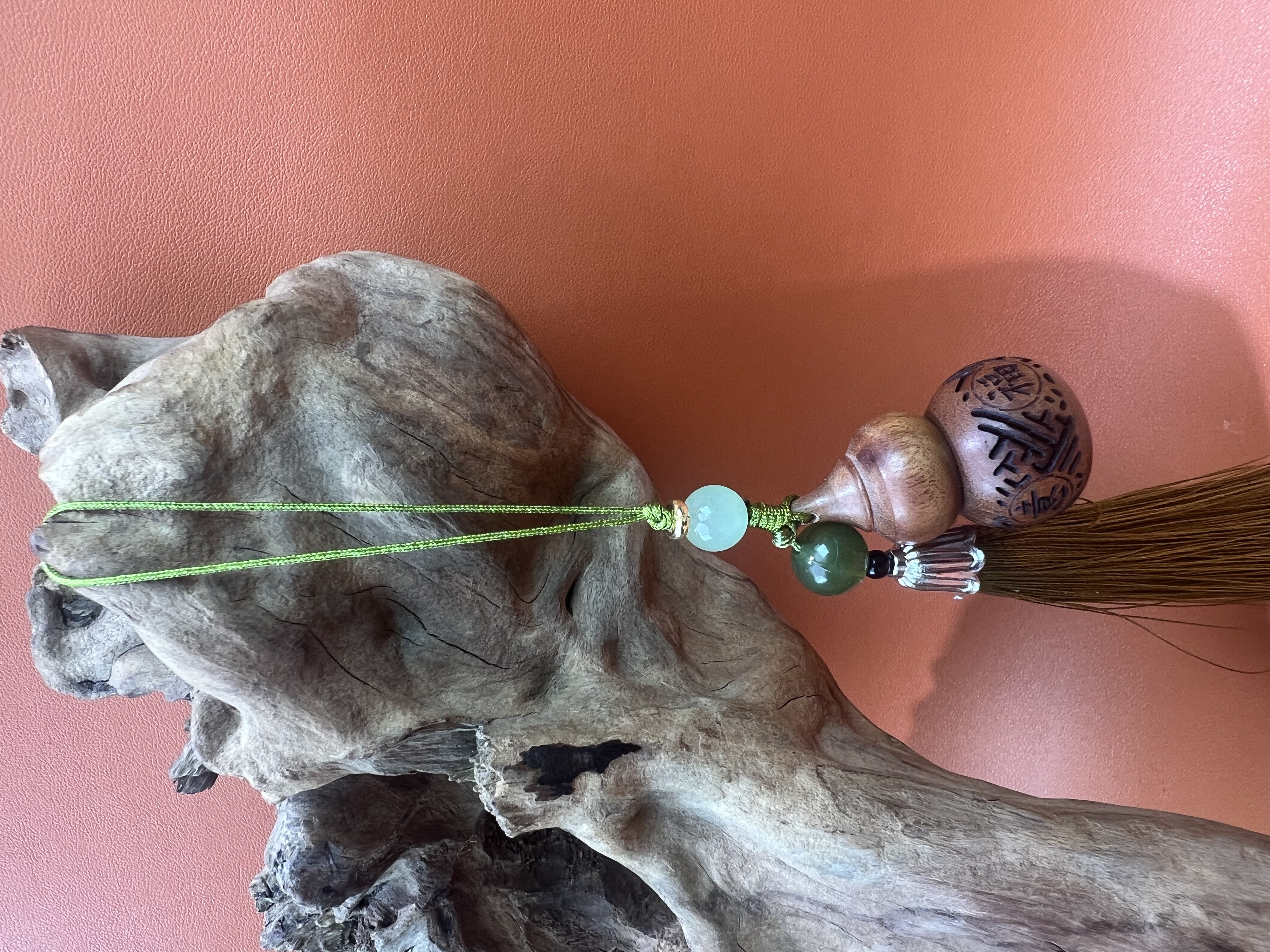 静姐专属-红贵宝葫芦(斜边)精美挂件MK2341