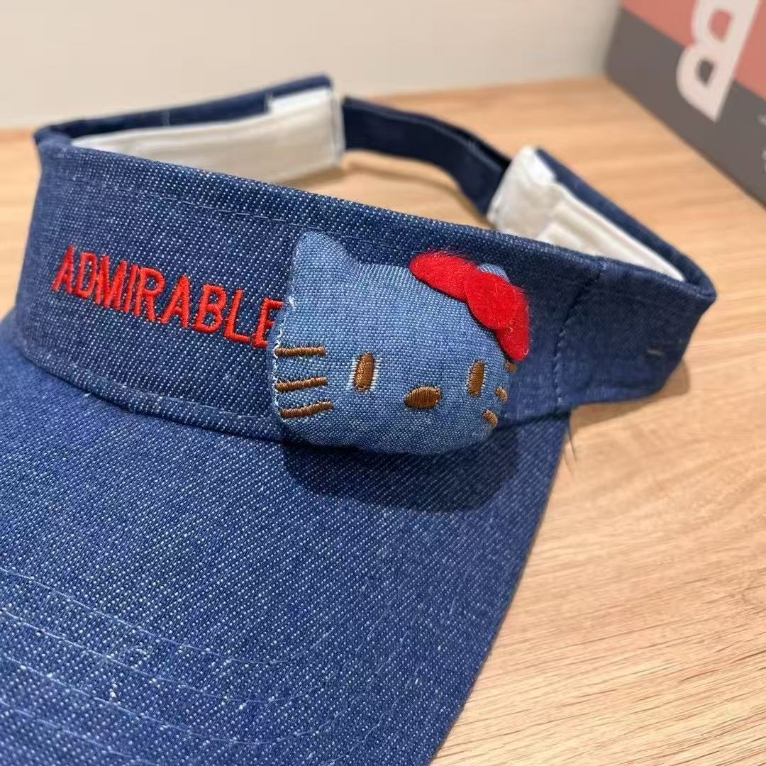 【冯七七】夏季新款哈喽KT防晒帽