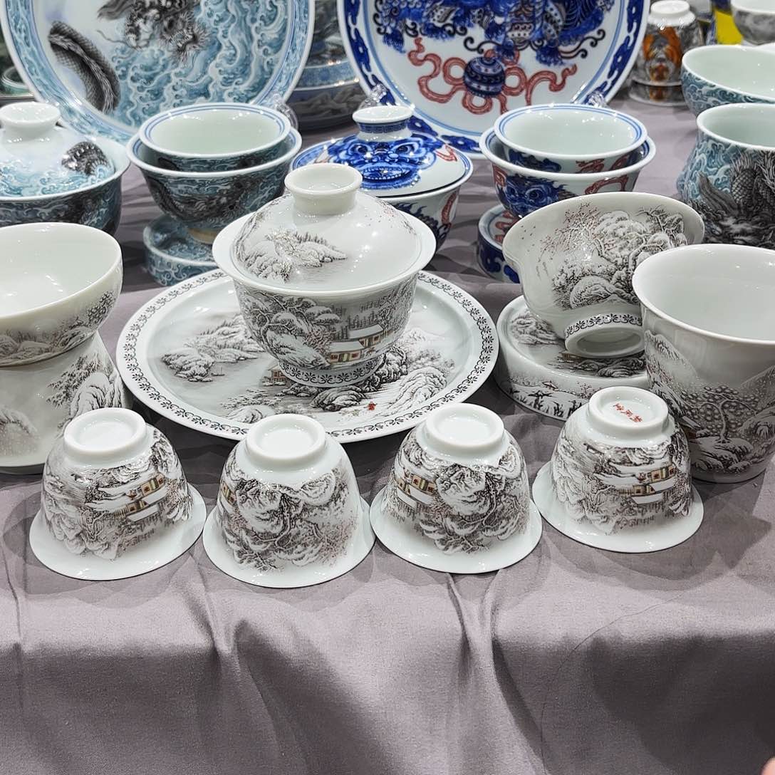 瓷片景德镇瓷器艺术