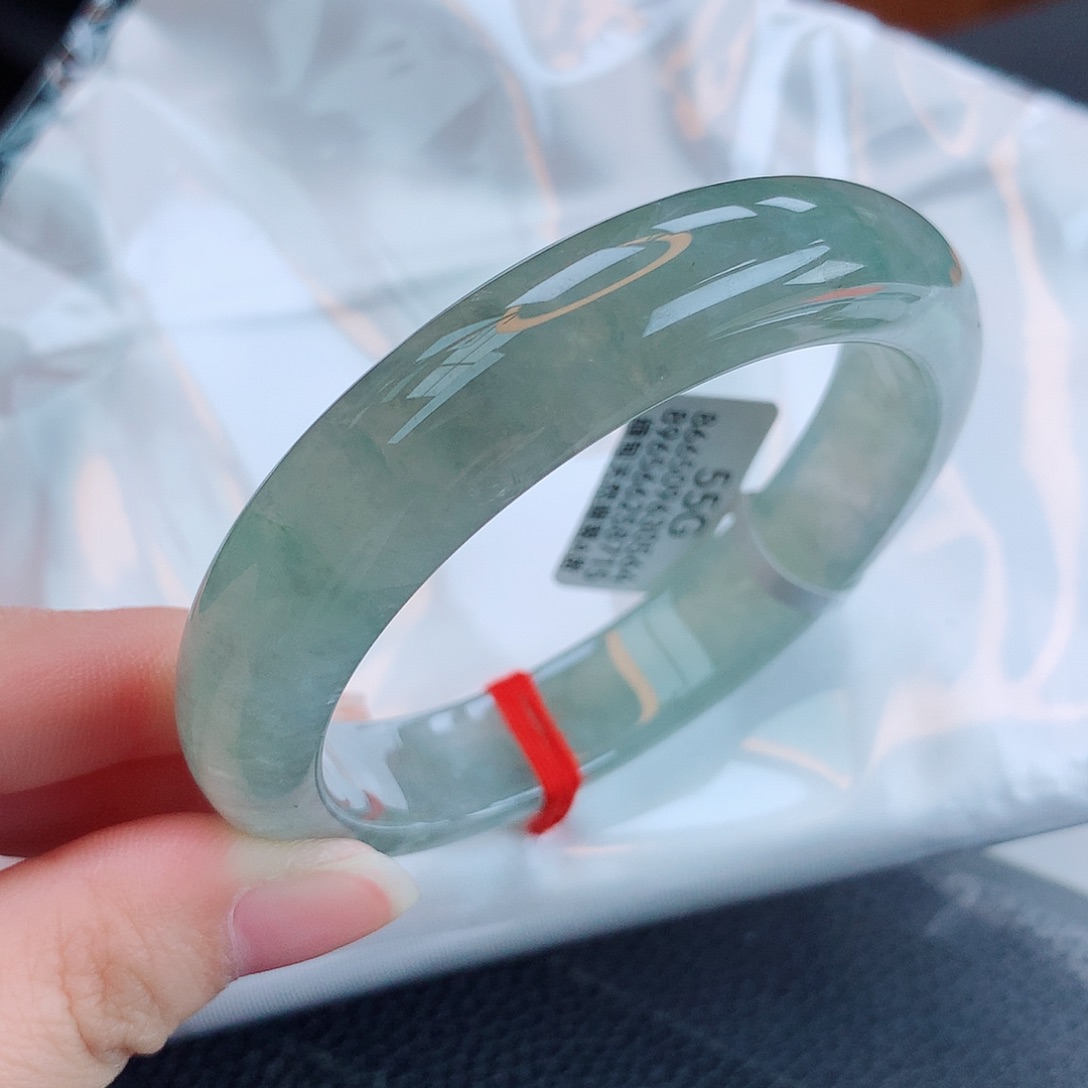 翡翠手镯未镶嵌缅甸天然翡翠a货