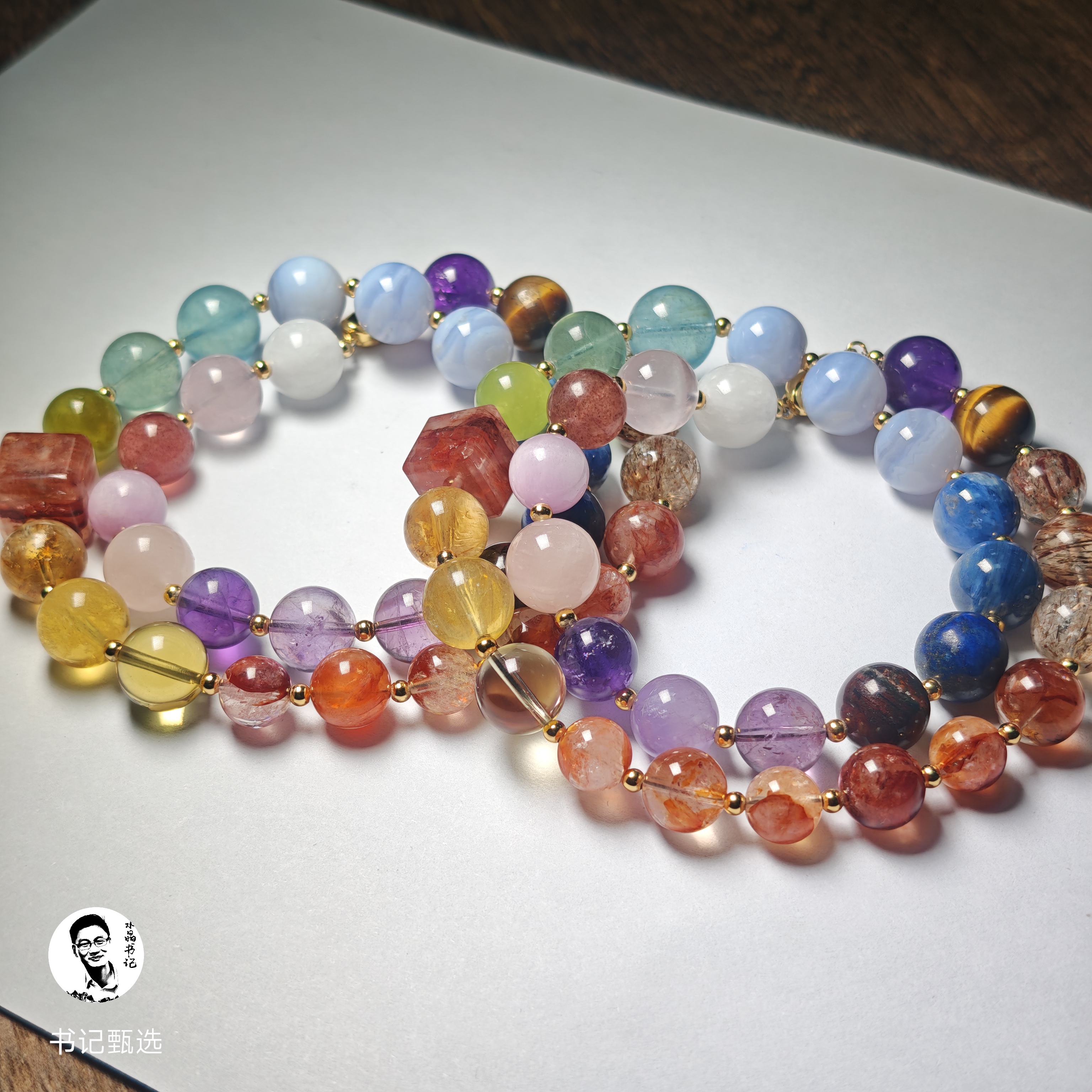 【村有晶品】原创‘灿若繁星’项链 多样性发一件 约9-12mm 1130ZBCF