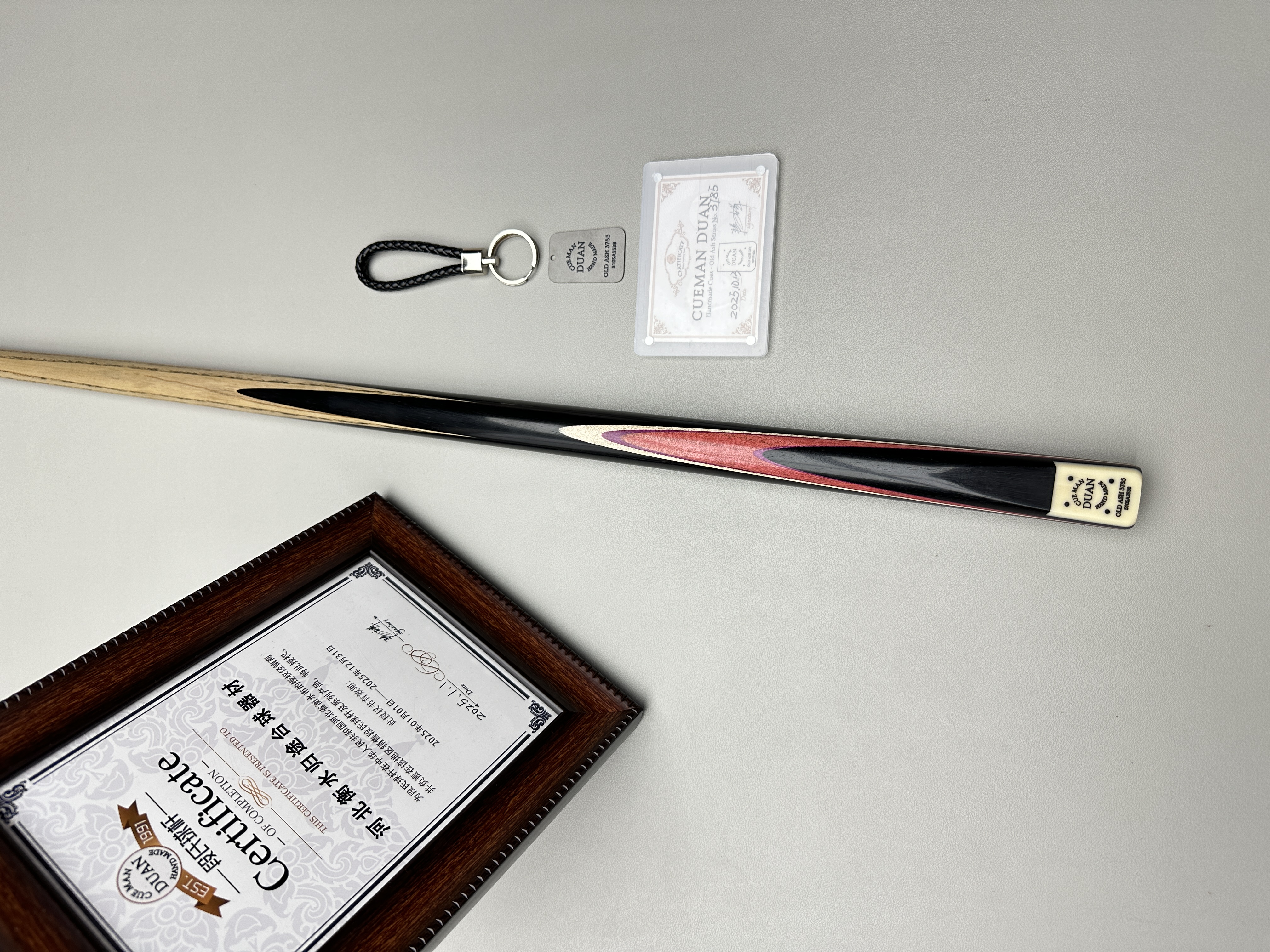 段氏方牌510sa单插粉象3785 杆头10.17 重量502 重心41 握把28.84