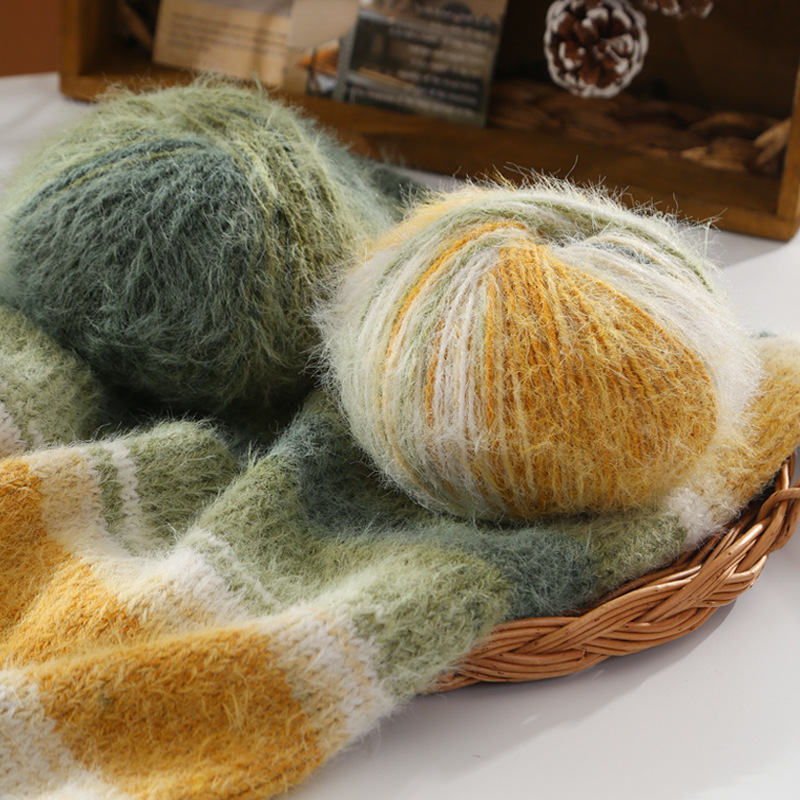 雪宝 同款羊毛混纺毛线团  适合手工编织DIY中粗羊毛线团