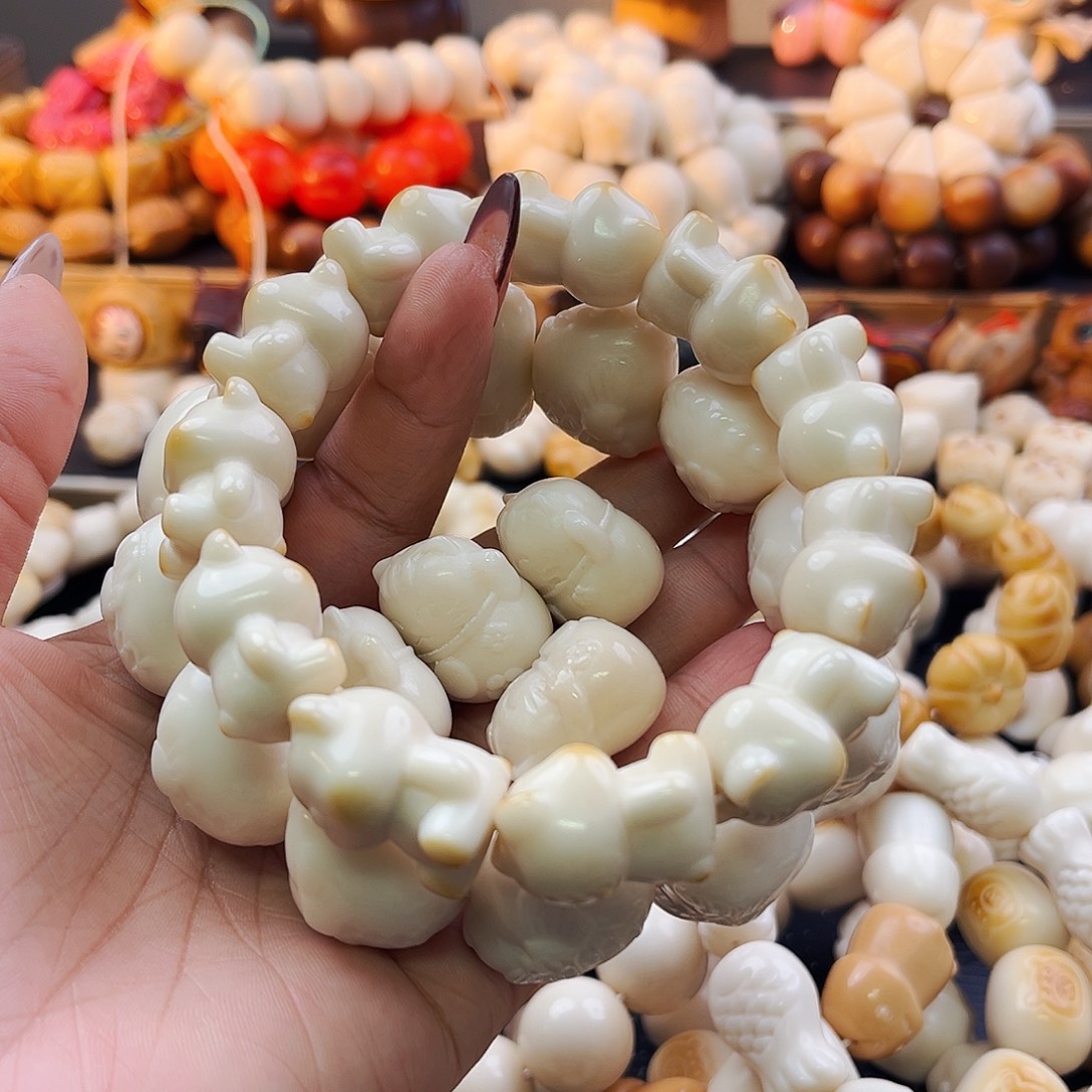 池***猛菩提根/象牙果手串池大猛