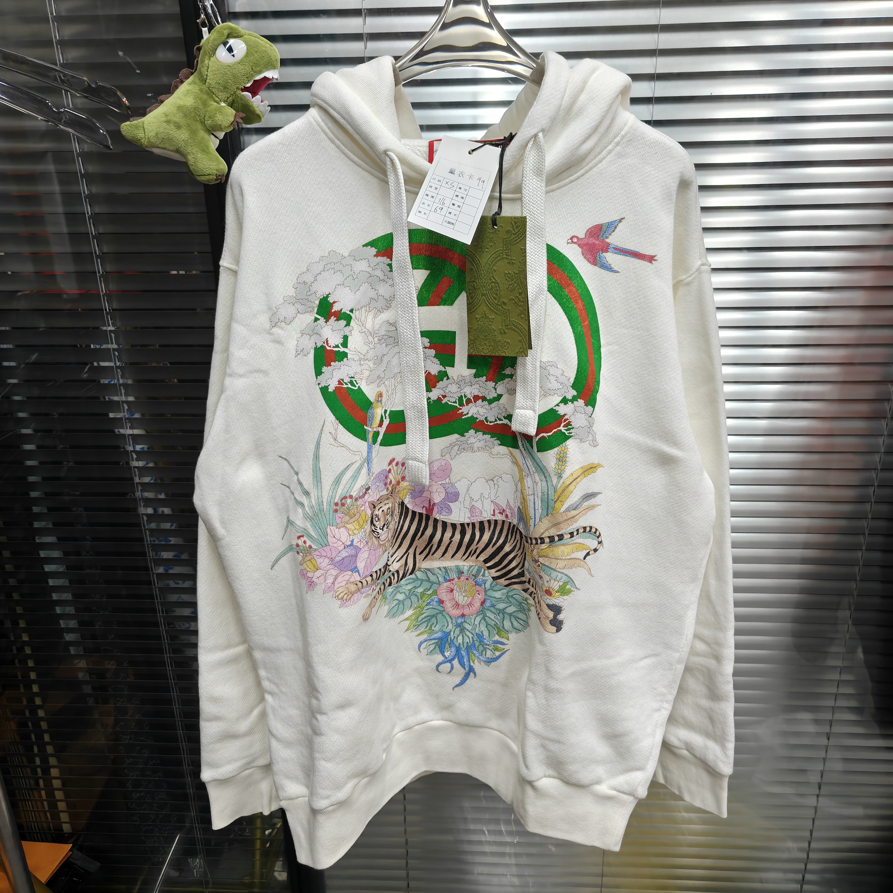 未使用 GUCCI/古驰 虎年限定帽衫/xs码