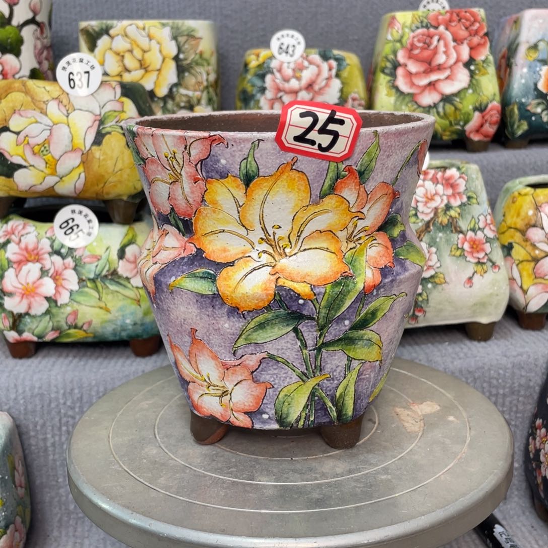 新品扶泥    口12高13.5