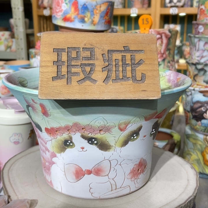 红陶景德镇艺术手绘作品