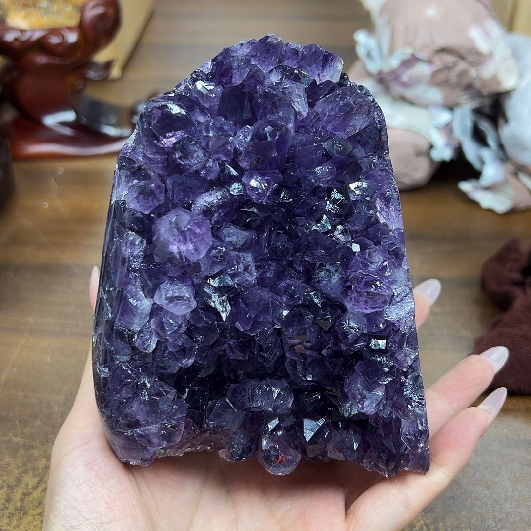 瓷片晶体大型摆件未镶嵌