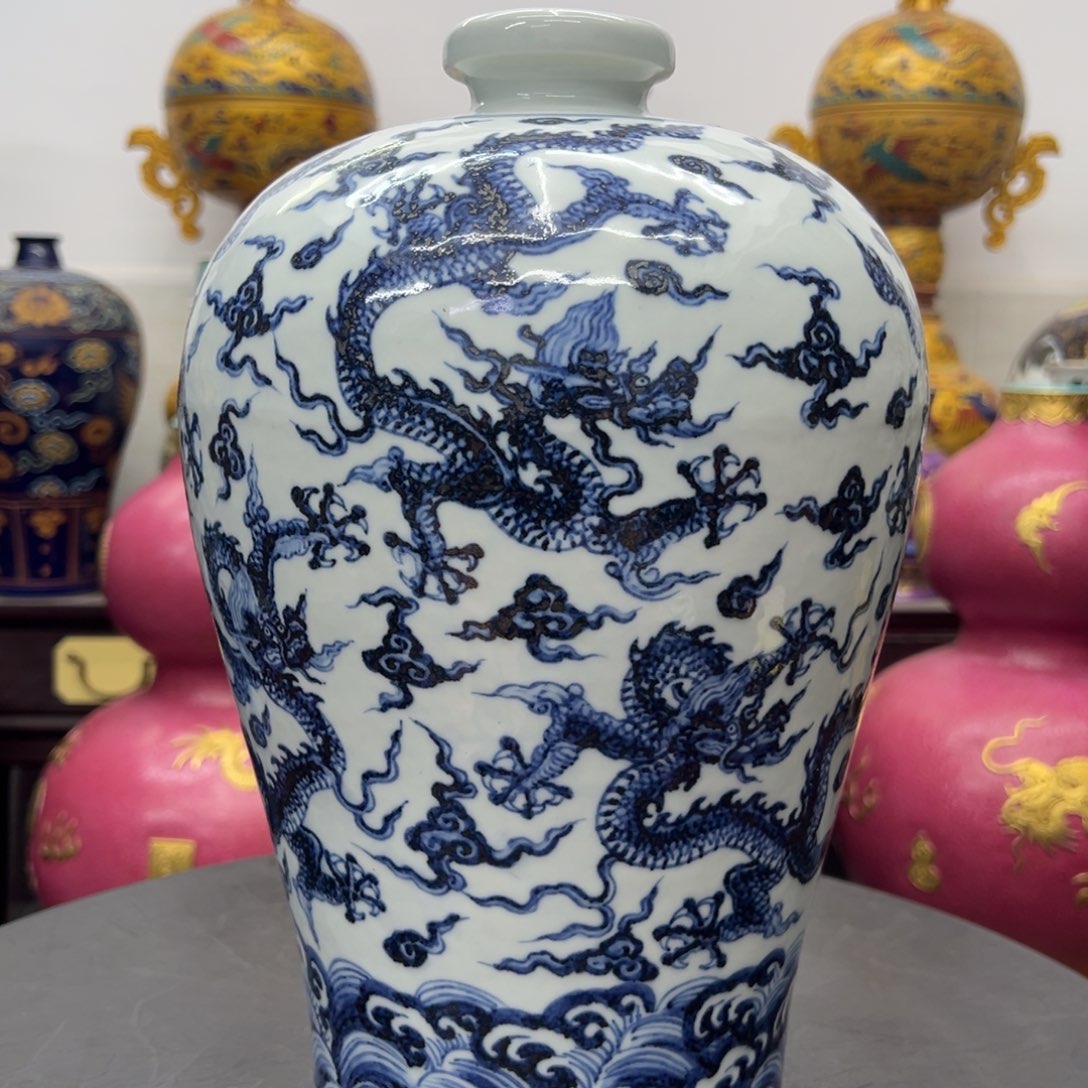 精美陶瓷摆件立件